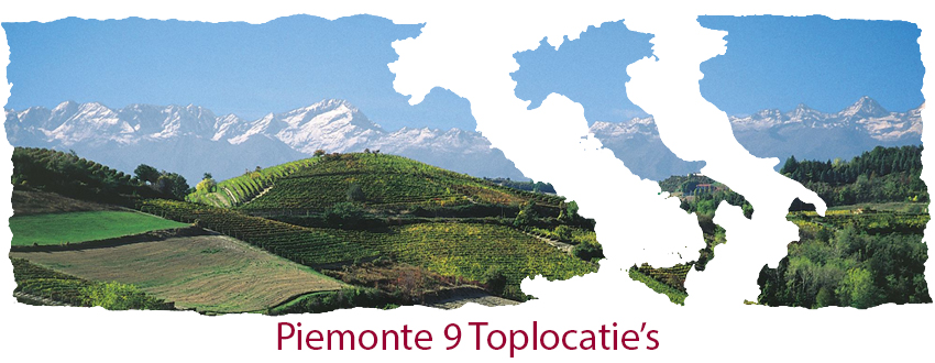 Piemonte 9 top locatie's