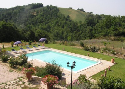 zwembad Villa le Due Piscine