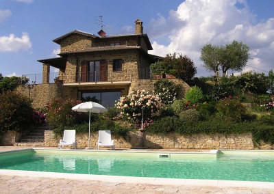 zwembad Villa le Due Piscine