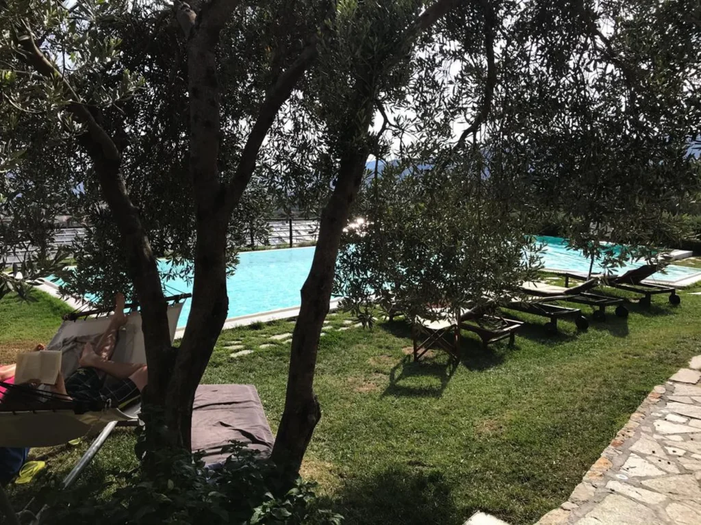 Liguria agriturismo i castellari tuin olijfbomen
