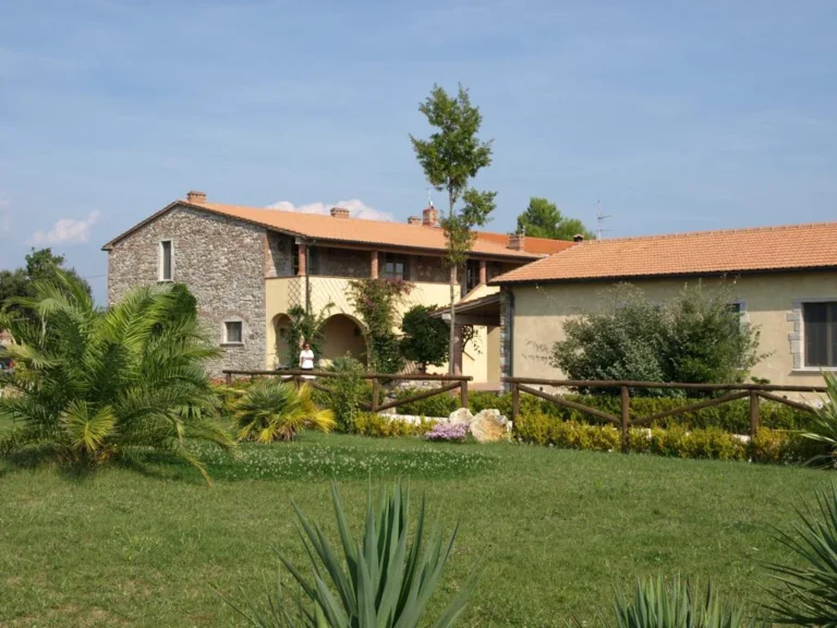 Toscaanse kust agriturismo del re boerenhoeve tuin