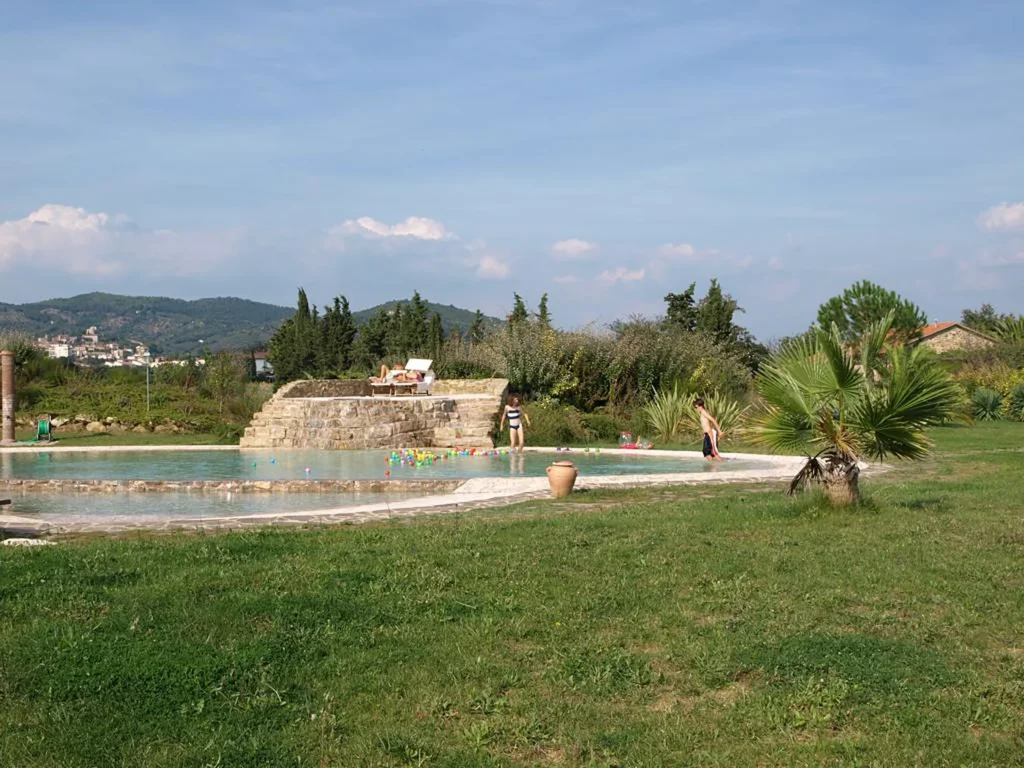 Toscaanse kust agriturismo del re zwembad gazon