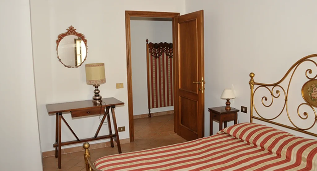 Hartje toscane agriturismo il monte terrazza slaapkamer