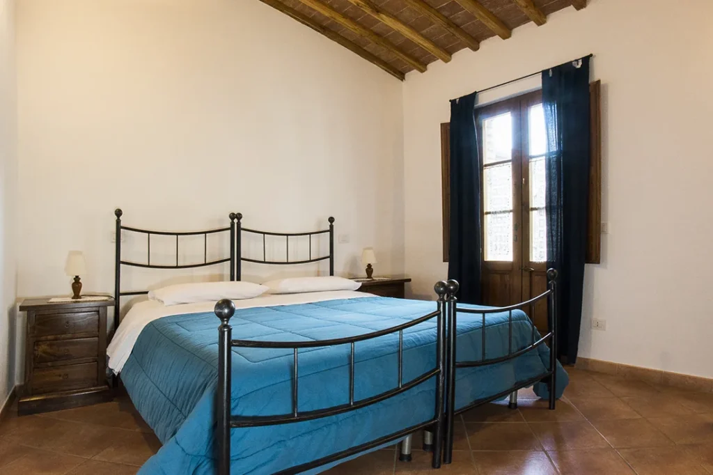 Hartje toscane agriturismo palazzetti appartement il nocio slaapkamer