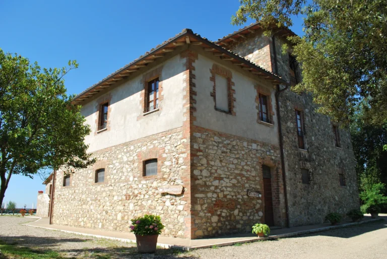 Hartje toscane agriturismo palazzetti landhuis buitenkant