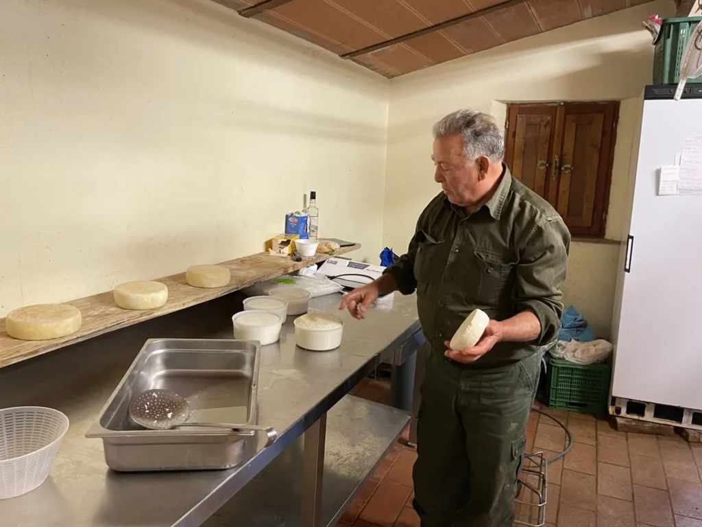 Hartje toscane agriturismo san giacomo kaasmakerij