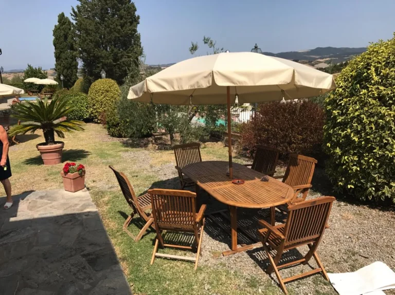 Hartje toscane agriturismo san giacomo tuin zitgedeelte