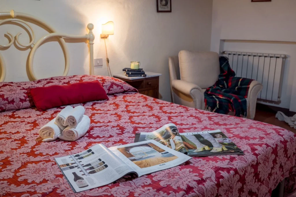 Hartje toscane borgo santinovo granaio slaapkamer