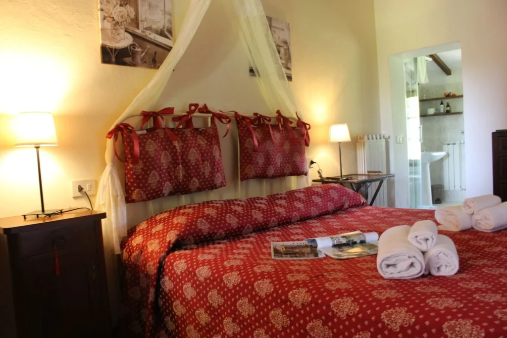 Hartje toscane borgo santinovo il caminetto slaapkamer