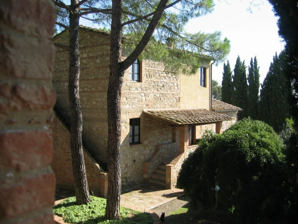 Hartje toscane borgo santinovo loggiatino 2 terras en buitenkant
