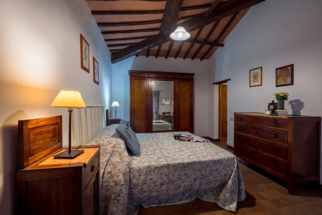 Hartje toscane borgo santinovo soppalco slaapkamer