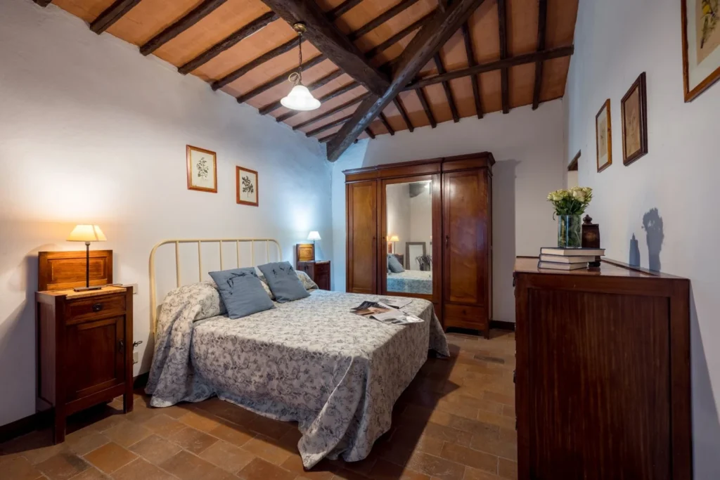 Hartje toscane borgo santinovo soppalco slaapkamer