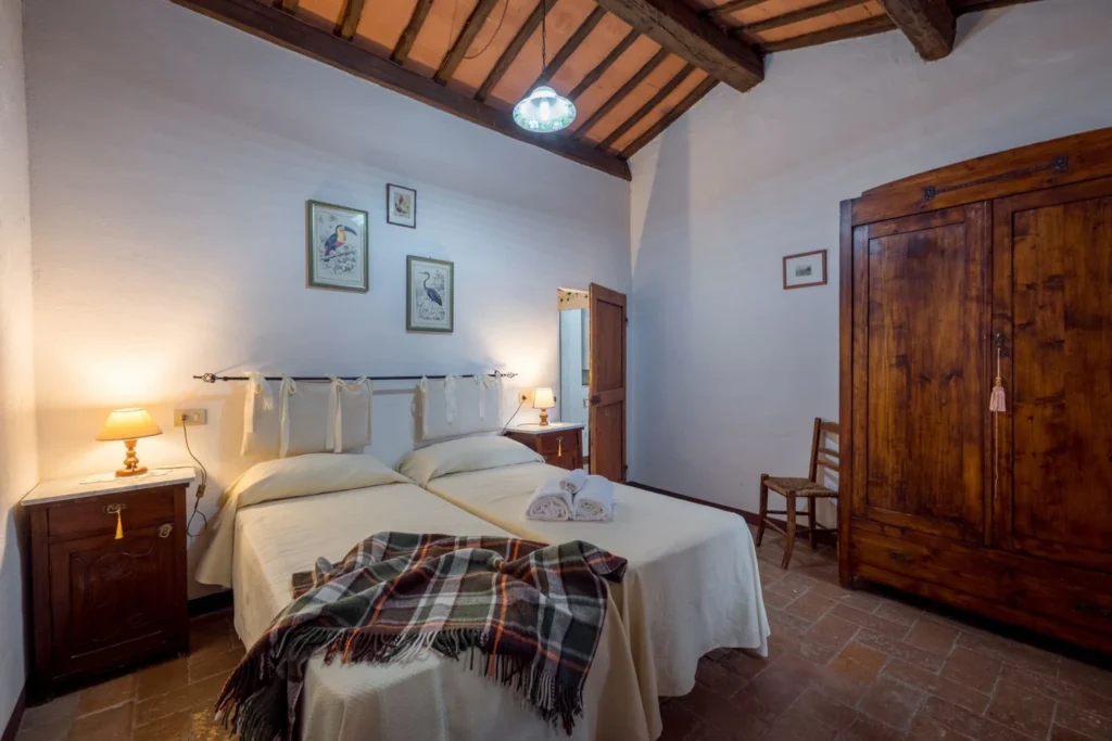 Hartje toscane borgo santinovo soppalco slaapkamer