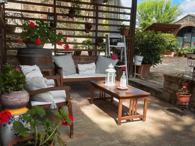 Hartje toscane borgo santinovo zitje buiten