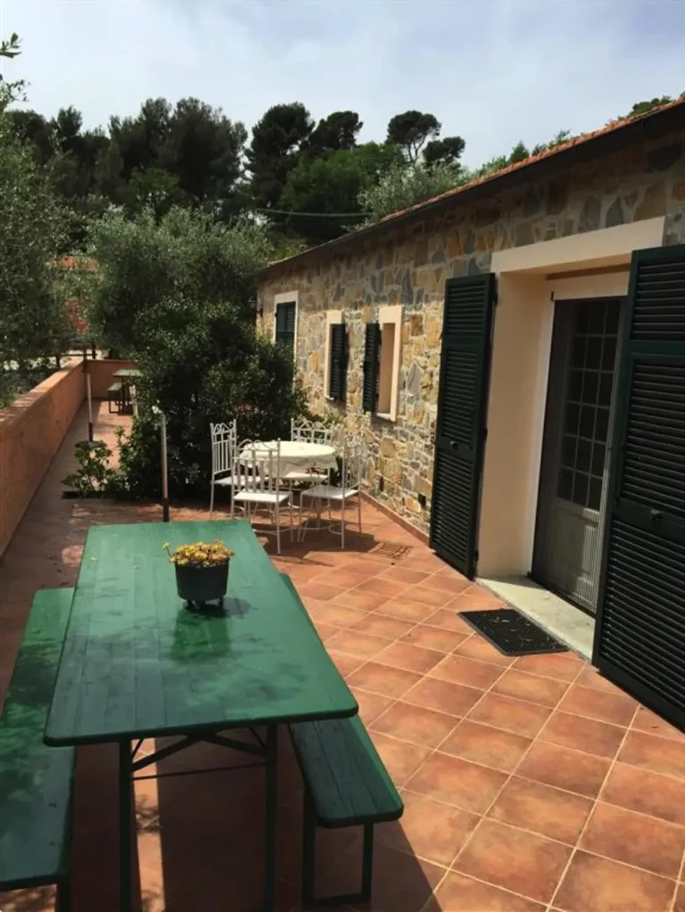 Liguria agriturismo bianchi appartement buitenterras