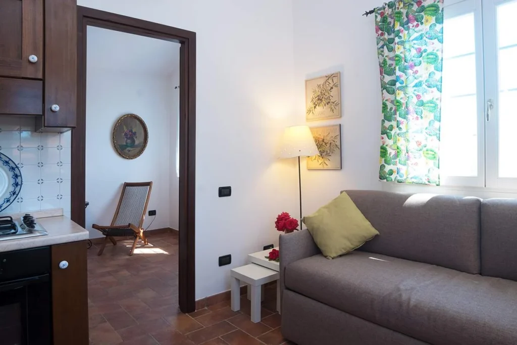 Liguria agriturismo bianchi ciliegio woonkamer