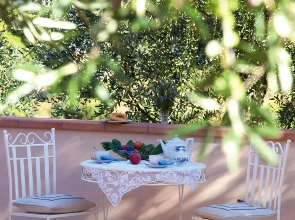 Liguria agriturismo bianchi terras ontbijt