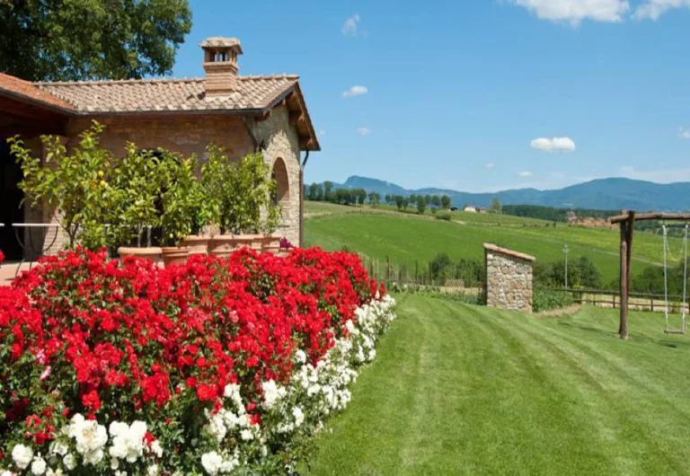 Noord toscane antico fio bloementuin bij woning