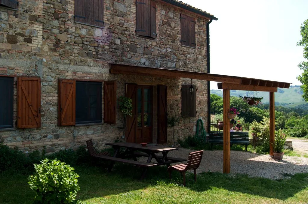 Toscane podere barbaiano appartement nord overdekt terras