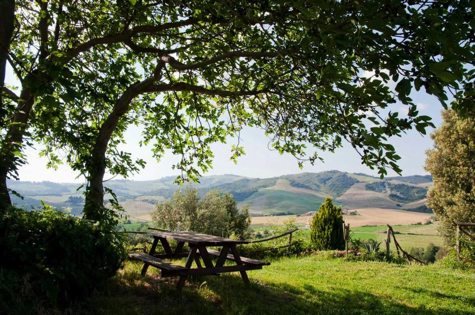 Toscane podere barbaiano appartement ovest tuin en uitzicht