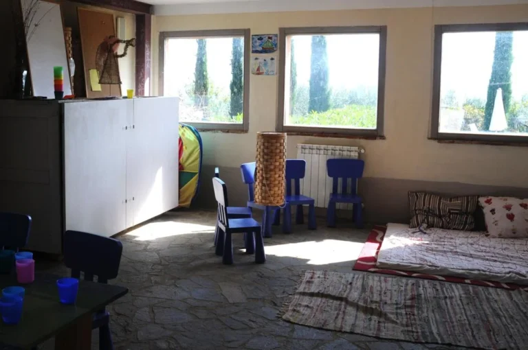 Umbrie agriturismo le more algemeen speelkamer zithoek