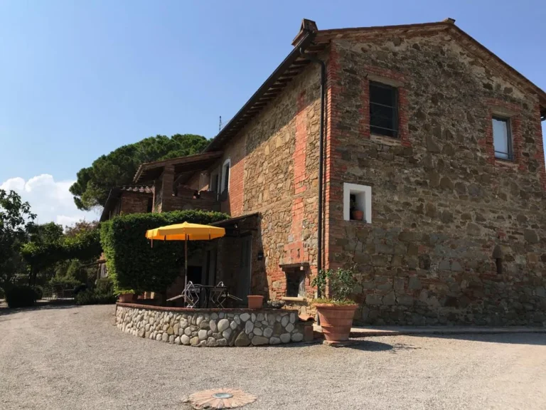 Umbrie agriturismo le more algemeen stenen landhuis terras