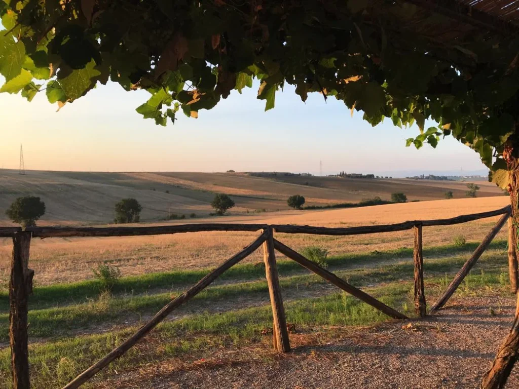 Umbrie agriturismo le more algemeen umbrisch landschap zonsondergang