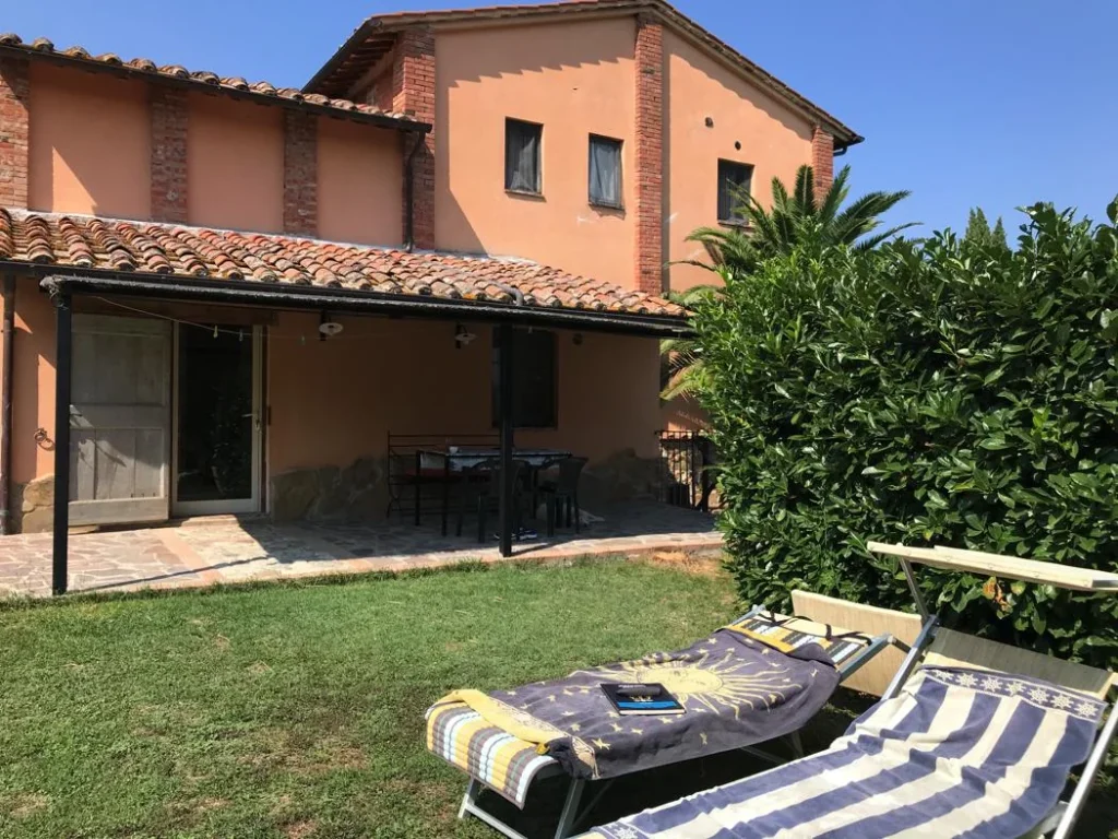 Umbrie agriturismo le more appartement astri terras tuin
