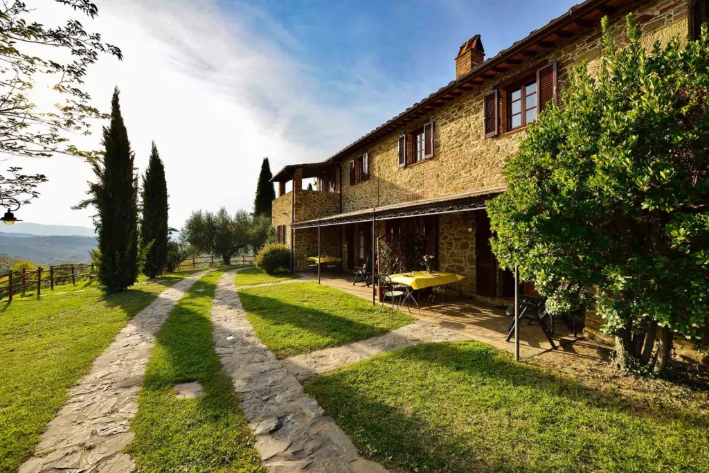 Umbrie agriturismo malagronda algemeen landhuis tuin