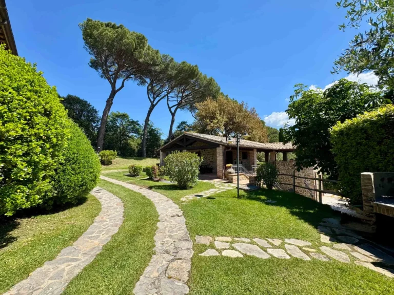 Umbrie agriturismo malagronda algemeen tuin wandelpad