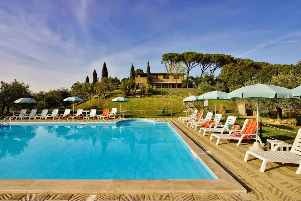 Umbrie agriturismo malagronda algemeen zwembad ligbedden