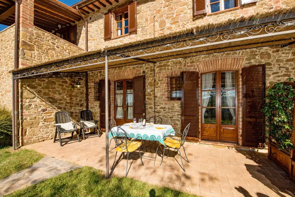 Umbrie agriturismo malagronda cipresso terras buitenzijde