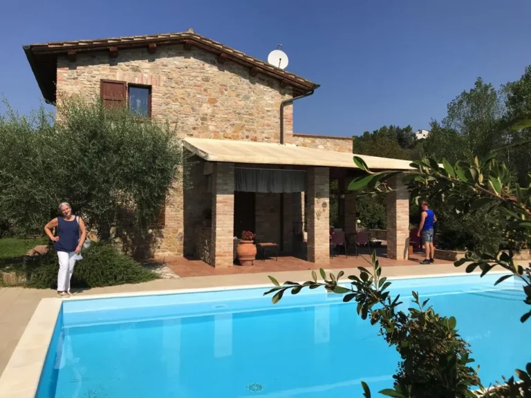 Umbrie casa cosetta algemeen zwembad stenen villa