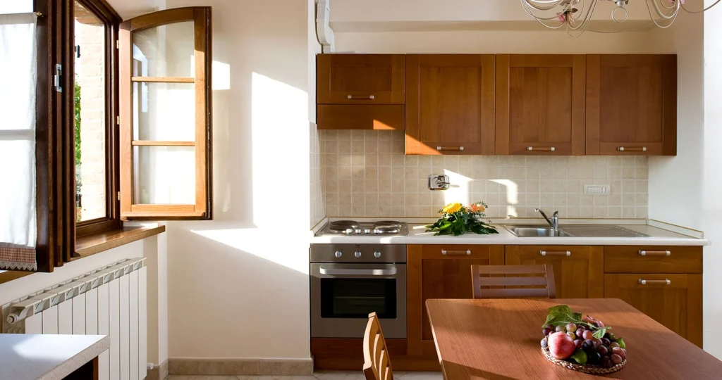 Umbrie le rondini di francesco appartement patio keuken