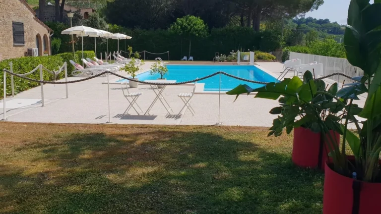 Umbrie villa silva algemeen tuin zwembad