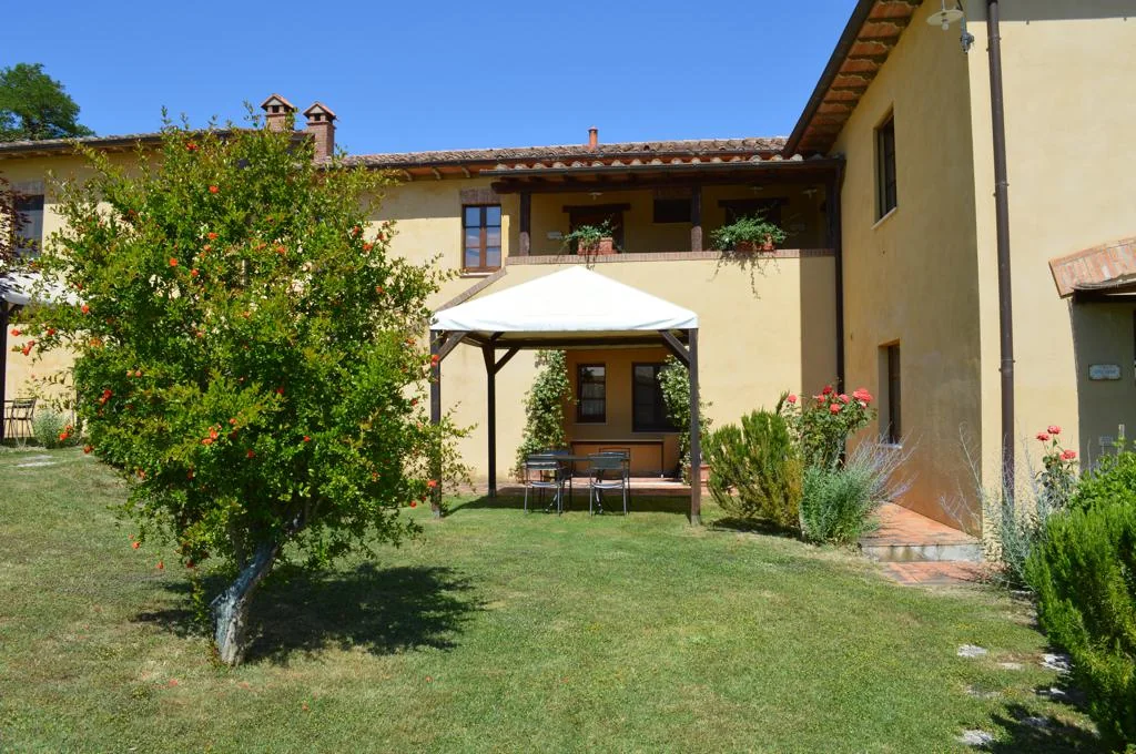 Zuid toscane agriturismo calia appartement le logge appartement tuin