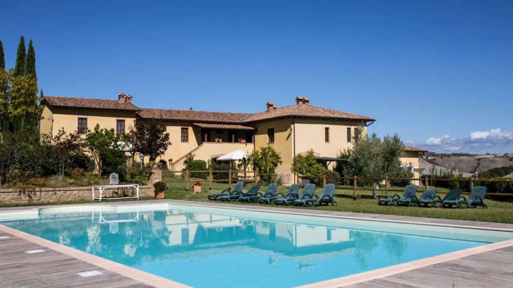 Zuid toscane agriturismo caliano landhuis zwembad
