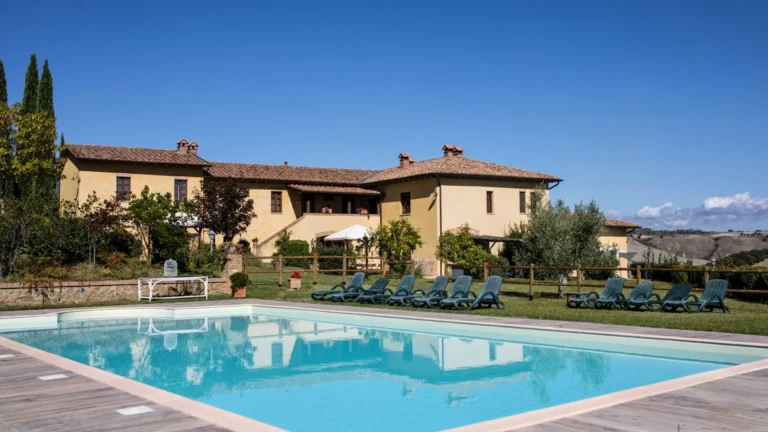 Zuid toscane agriturismo caliano landhuis zwembad