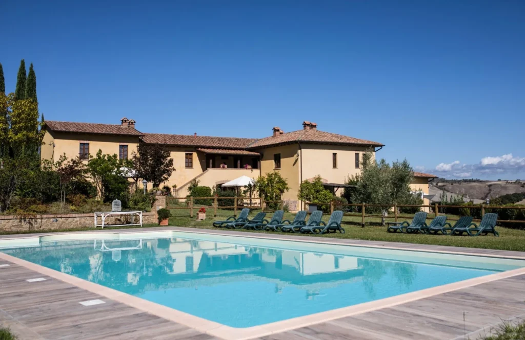 Zuid toscane agriturismo caliano landhuis zwembad