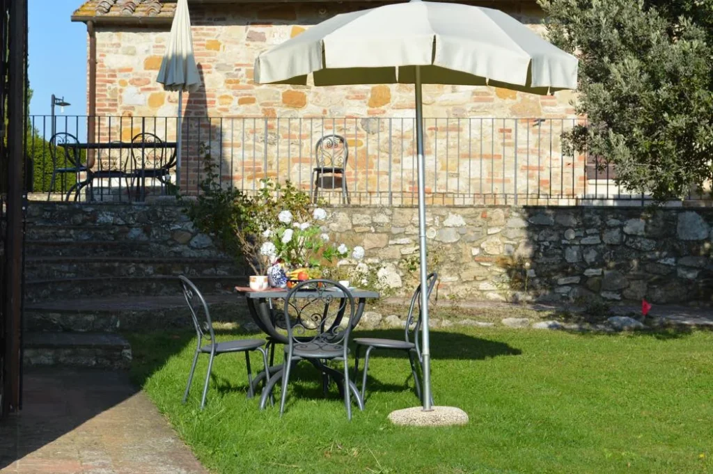 Zuid toscane casa la medina appartement dante tuin terras