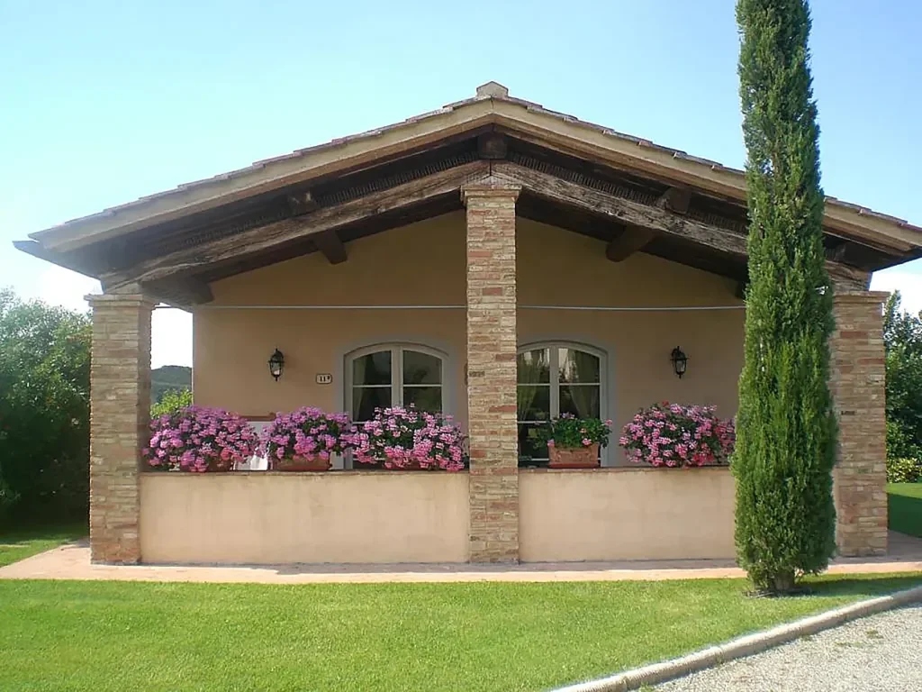 Hartje toscane borgo la meliana overdekt terras