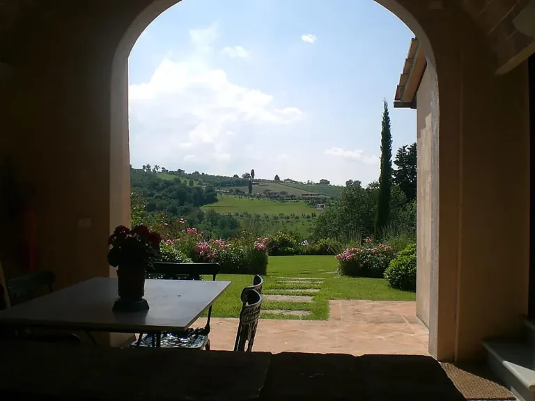 Hartje toscane borgo la meliana terras uitzicht toscane