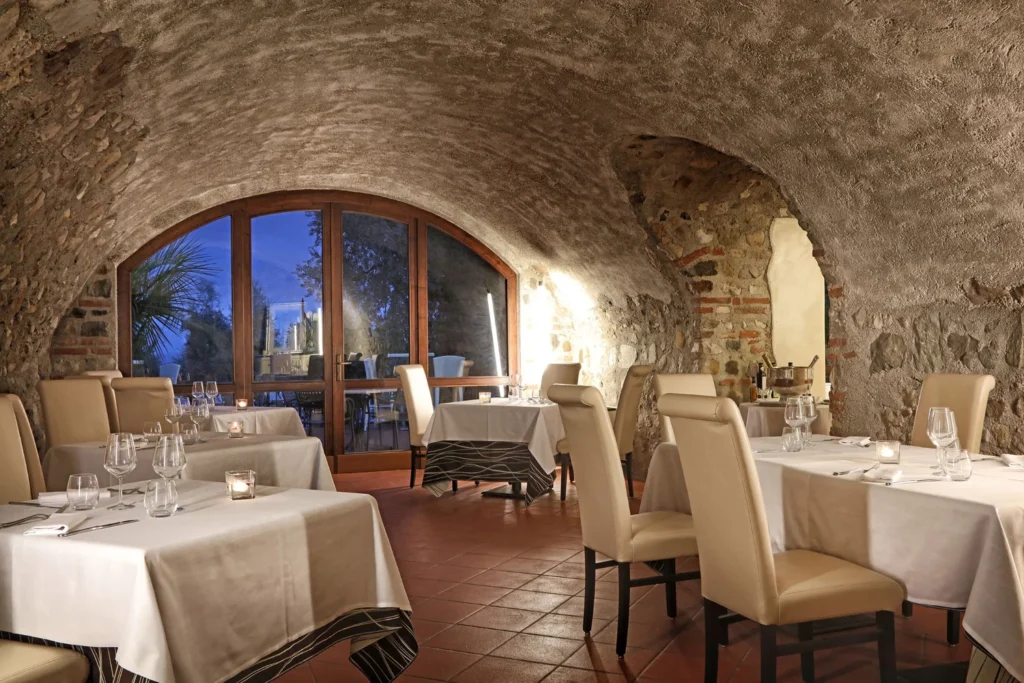 Merengebied san rocco relais restaurant gewelf