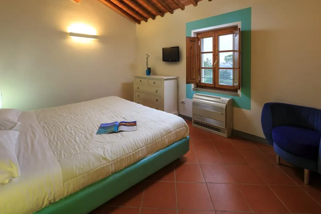 Noord toscane agriturismo streda appartement tromba slaapkamer