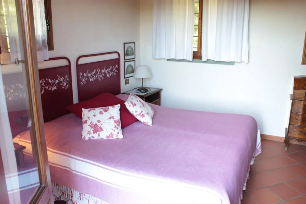 Noord toscane tenuta san vito i cavalli slaapkamer