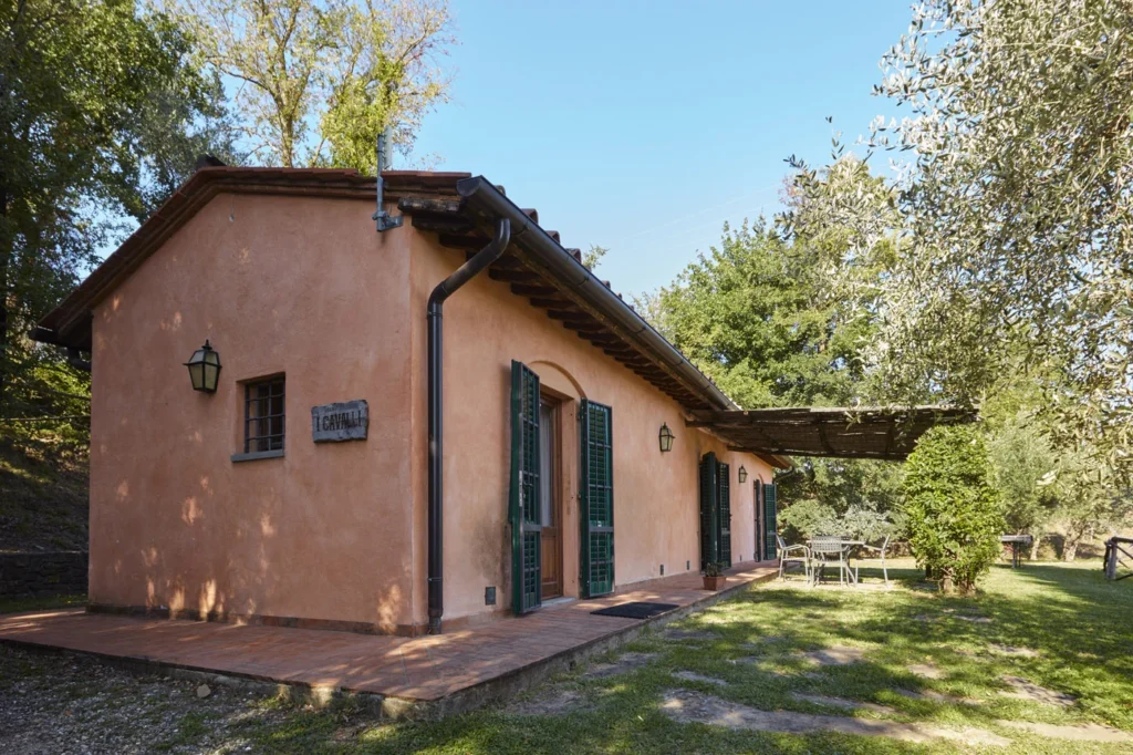 Noord toscane tenuta san vito i cavalli vakantiehuis tuin