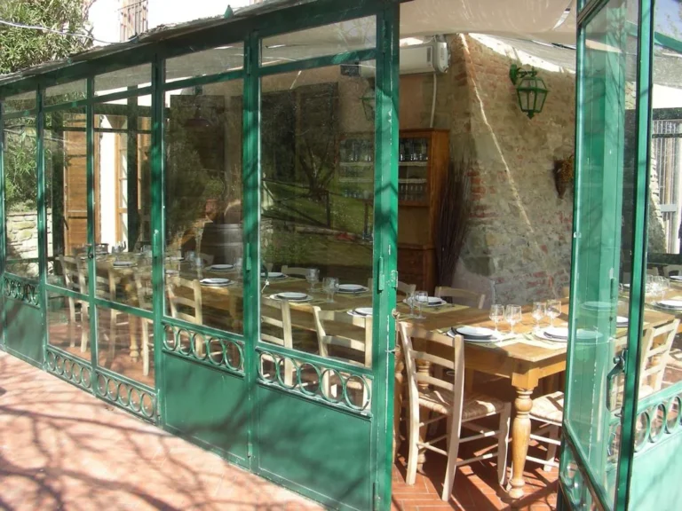 Noord toscane tenuta san vito restaurant veranda