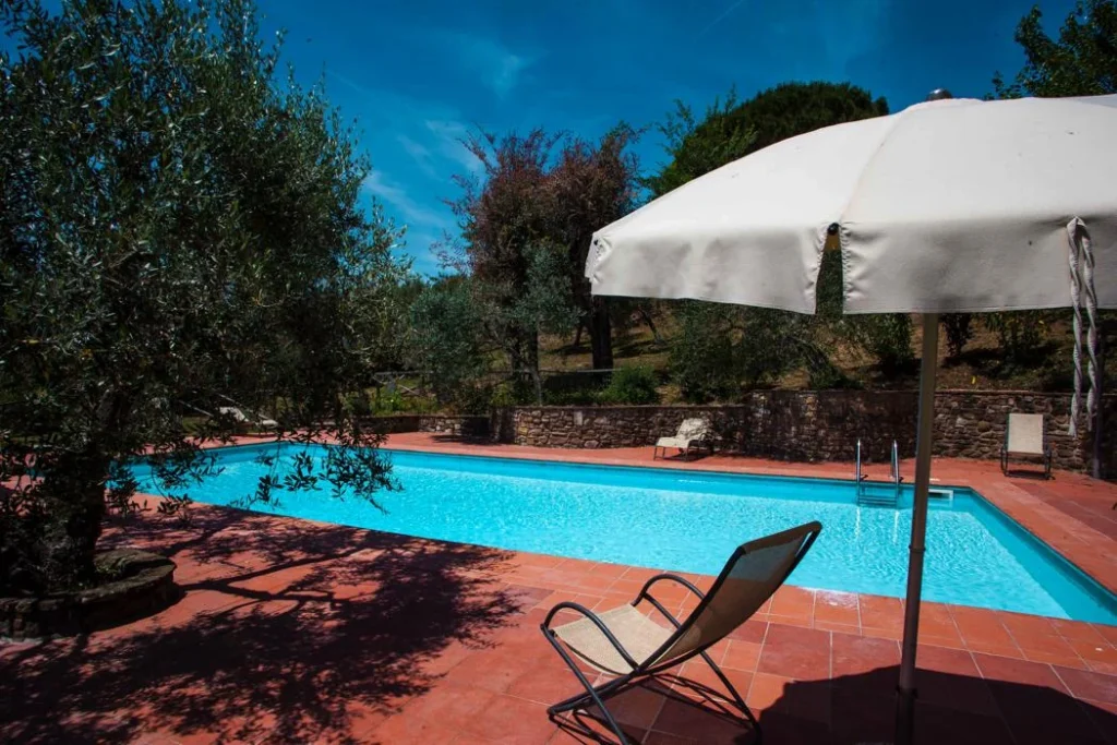 Noord toscane tenuta san vito zwembad terras