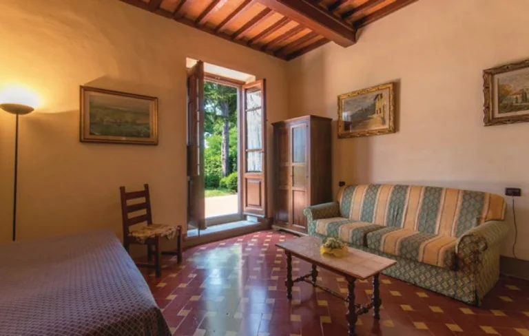 Noord toscane villa il villino woonkamer