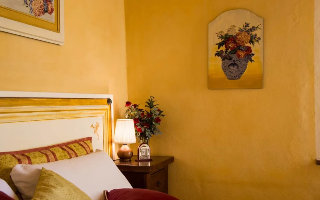 Toscaanse kust agriturismo il frutteto ciliegia slaapkamer kast